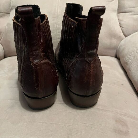 Dan Post ostrich boots size 13 - Picture 4 of 7